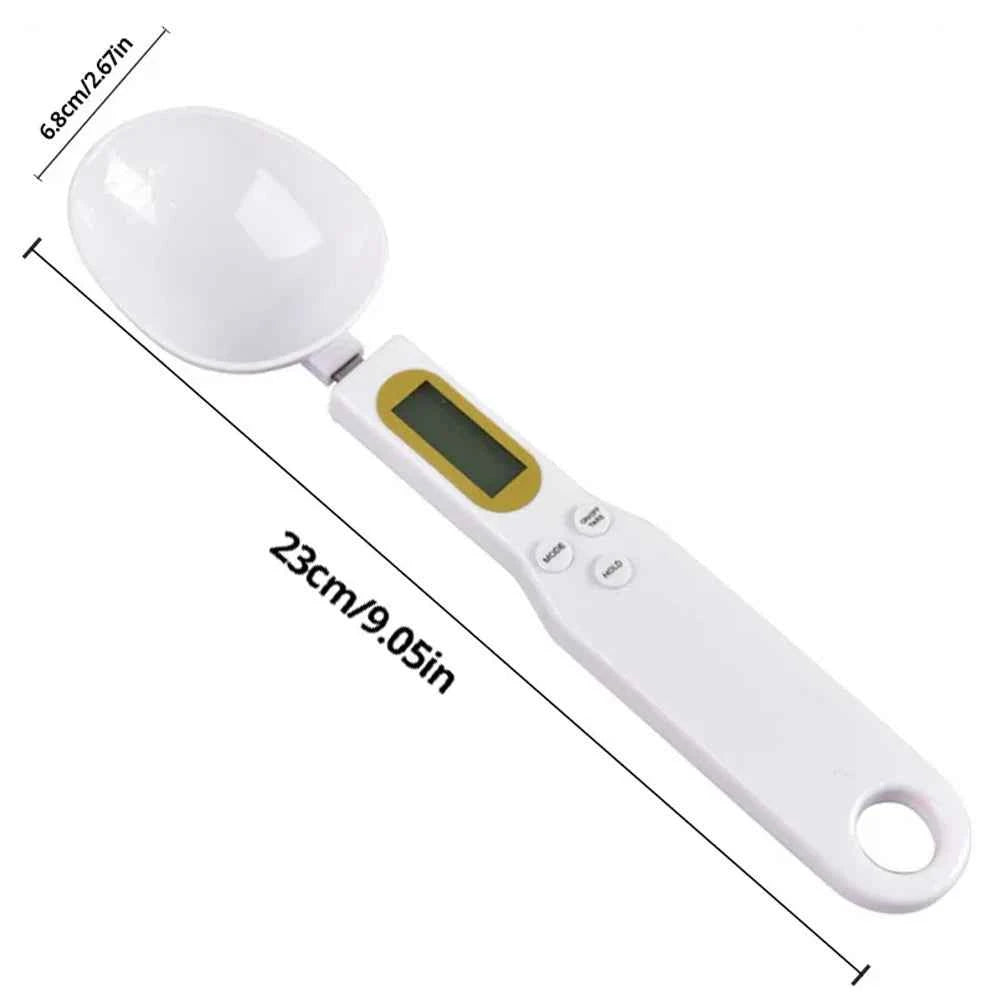 Detalle del sensor de precisión de la cuchara digital de cocina SmartNest